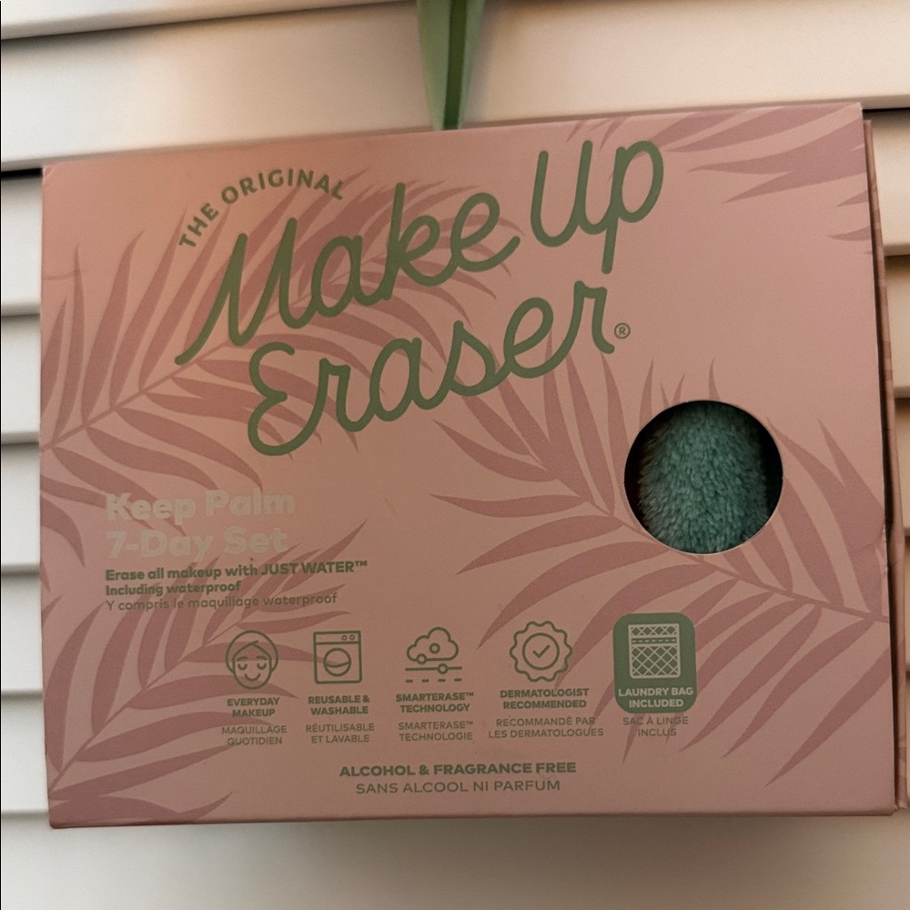 MakeUp Eraser Keep Palm Set in Green